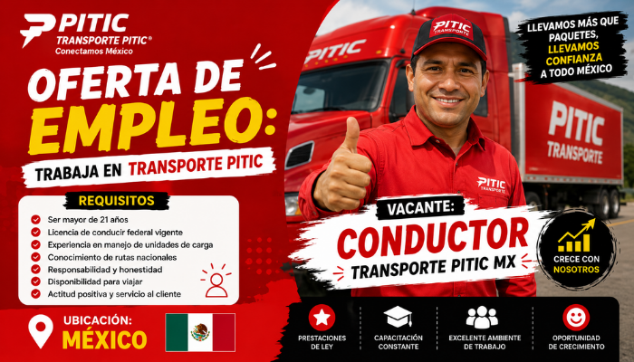 Conductor Transporte Pitic México